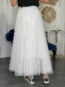 Jupe Tulle Blanche