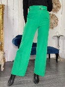 Pantalon Boucle Vert
