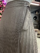 Jupe Plissée Asymétrique Taupe 