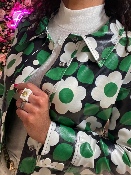 Blouson Seventies Enduit N°35 Vert