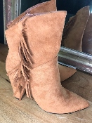 Boots Franges Camel