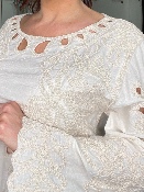 Blouse Courte Brodée 