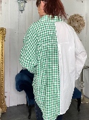 Chemise Mi-Vichy Vert