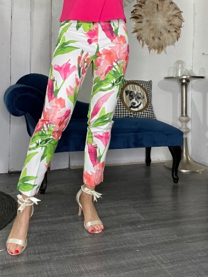 Pantalon Fleur de Fuschia 