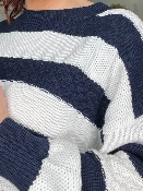 Pull Marinière Triple Maille