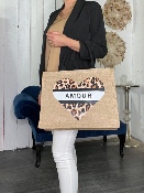 Sac Cabas Amour Léopard