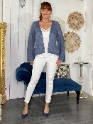 Gilet Taylor Bleu Denim