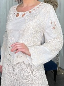 Blouse Courte Brodée 