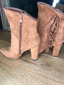 Boots Franges Camel