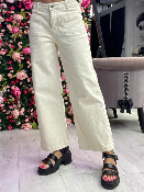 Pantalon Wideleg Vanille