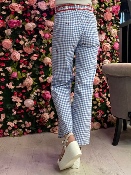 Pantalon Vichy Cerises