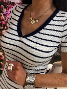 Robe Marinière Coeur