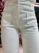 Pantalon Woodstock Blanc