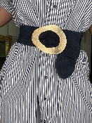 Ceinture Eden Bleue Marine