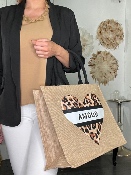 Sac Cabas Amour Léopard