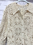 Cardigan Crochet Ficelle
