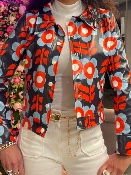 Blouson Seventies Enduit N°23 Marine