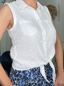 Top Selena Blanc