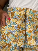 Short Fleuri Champêtre