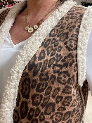 Gilet Moumoute Léopard