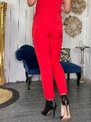 Pantalon Liverpool Rouge 
