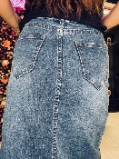 Jupe Jean Midi