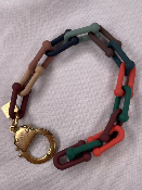 Bracelet Menottes Multicolores 