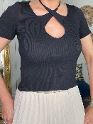 Top Fanny Noir