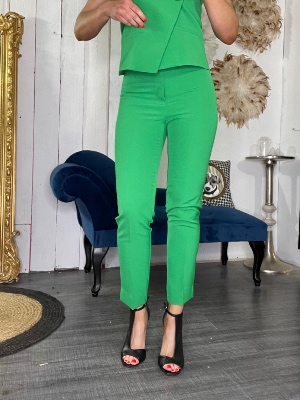 Pantalon Liverpool Vert Vif 
