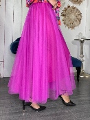 Jupe Tulle Magenta 