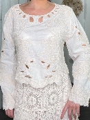 Blouse Courte Brodée 