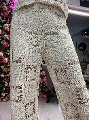 Pantalon Crochet Ficelle