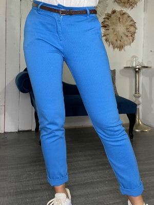 Pantalon Maya Bleu Vif 