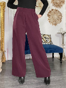 Pantalon Noémie Bordeaux