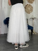 Jupe Tulle Blanche