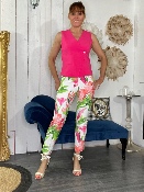 Pantalon Fleur de Fuschia 