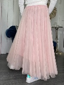 Jupe Tulle Rose Tendre
