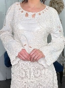 Blouse Courte Brodée 