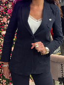 Veste Woodstock Bleue Marine 