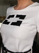 Robe Ligne de Mire Blanche