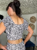 Crop-Top Zébré 