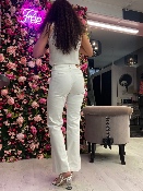 Pantalon Woodstock Blanc