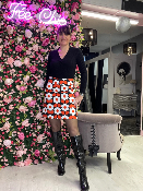 Jupe Seventies N°35 Orange