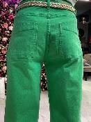 Pantalon Wideleg Vert
