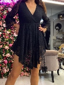 Robe Short Dentelle 