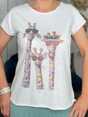 T-Shirt Girafes