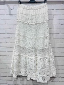 Jupe Crochet Blanche 