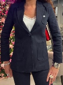 Veste Woodstock Bleue Marine 