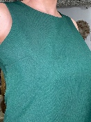 Robe Rond-Point Vert Sapin 