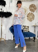 Pantalon Bleu Électrique 
